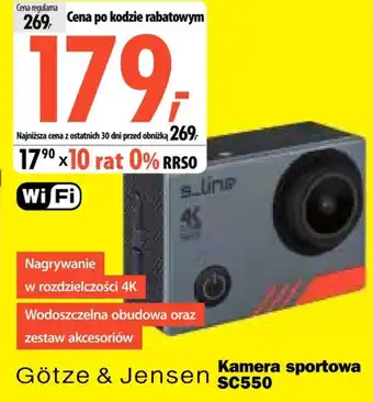 Media Expert Kamera sportowa Götze & Jensen oferta