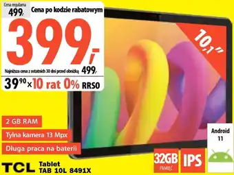 Media Expert Tablet TCL oferta