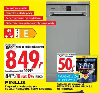 Media Expert Zmywarka wolnostojąca Finlux oferta