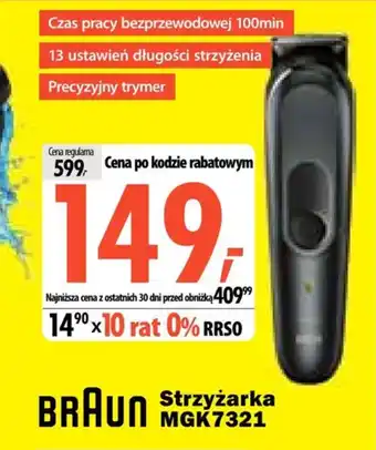 Media Expert Strzyżarka Braun oferta