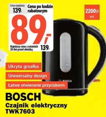 Media Expert Czajnik elektryczny Bosch oferta