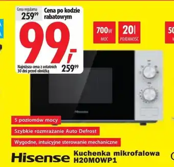 Media Expert Kuchenka mikrofalowa Hisense oferta
