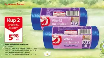 Auchan Worki na śmieci Auchan oferta