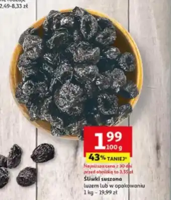 Auchan Śliwki suszone oferta