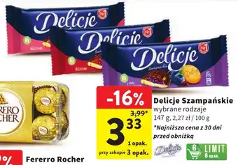 Intermarche Delicje Szampańskie 147 g oferta