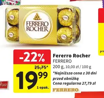 Intermarche Fererro Rocher FERRERO 200 g oferta