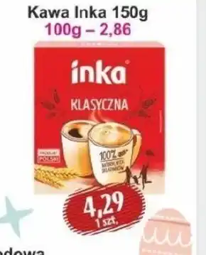 Społem Inka Rozpuszczalna kawa zbożowa klasyczna 150 g oferta