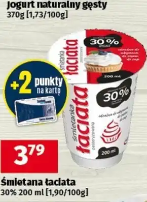 Społem Łaciata Śmietanka pasteryzowana 30 % 200 ml oferta