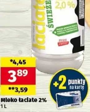 Społem Łaciate Mleko świeże 2,0 % 1 l oferta