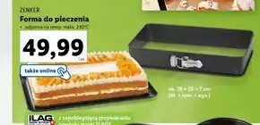 Lidl Forma do pieczenia Zenker oferta