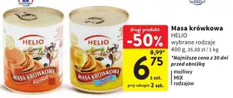 Intermarche Masa krówkowa HELIO 400g oferta