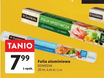 Intermarche Folia aluminiowa Domedia 20m oferta