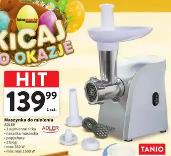 Intermarche Maszynka do mielenia ADLER oferta
