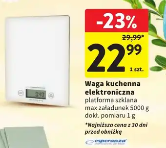 Intermarche Waga kuchenna elektroniczna oferta