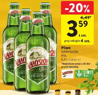 Intermarche Piwo NAMYSŁÓW 0,5l oferta