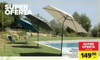 Carrefour Parasol ogrodowy oferta