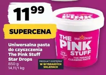 Netto Uniwersalna pasta do czyszczenia The Pink Stuff Star Drops 850 g oferta