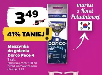 Netto Maszynka do golenia Dorco Pace 4 oferta
