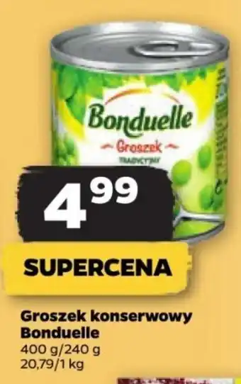 Netto Groszek konserwowy Bonduelle 400 g/240 g oferta