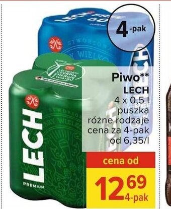 Globi Piwo Lech 4x500ml oferta