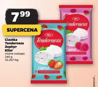 Ciastka Tenderness Zephyr Klim 240 g