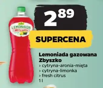 Netto Lemoniada gazowana Zbyszko 1 l oferta