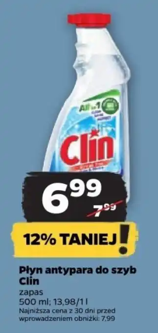 Netto Płyn antypara do szyb Clin 500 ml oferta