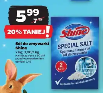 Netto Sól do zmywarki Shine 2 kg oferta
