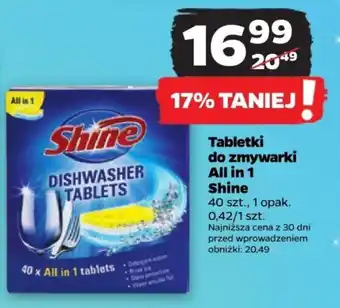 Netto Tabletki do zmywarki All in 1 Shine 40 szt. oferta