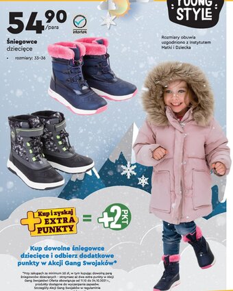 Biedronka Śniegowce dziecięce oferta