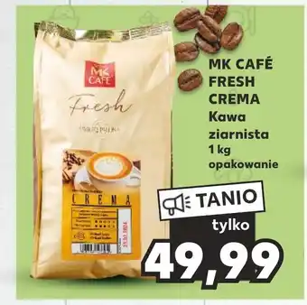 Kaufland MK CAFÉ FRESH CREMA Kawa ziarnista 1kg oferta