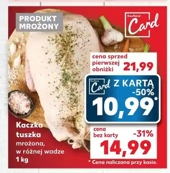 Kaufland Kaczka tuszka 1kg oferta