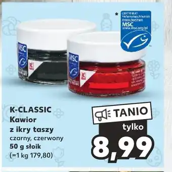 Kaufland K-CLASSIC Kawior z ikry taszy 50g oferta