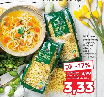 Kaufland Makaron przepiórczy 250g oferta