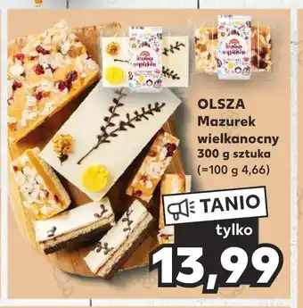 Kaufland OLSZA Mazurek wielkanocny 300 g oferta