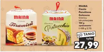 Kaufland MAINA Ciasto Panettone Golosone 750ml oferta