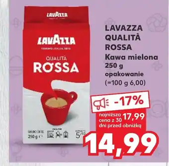 Kaufland LAVAZZA QUALITÀ ROSSA Kawa mielona 250g oferta