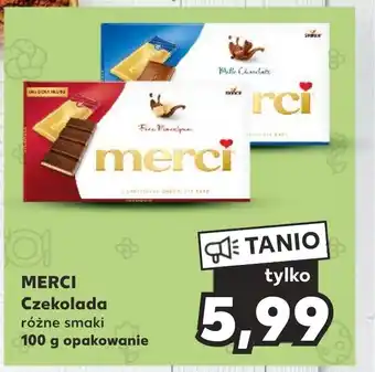 Kaufland MERCI Czekolada 100g oferta