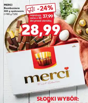 Kaufland MERCI Bombonierka 400g oferta