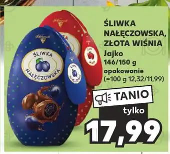 Kaufland ŚLIWKA NAŁĘCZOWSKA, ZŁOTA WIŚNIA Jajko 146/150g oferta