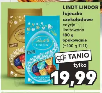 Kaufland LINDT LINDOR Jajeczka czekoladowe 180g oferta