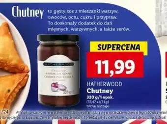 Lidl HATHERWOOD Chutney 320g oferta