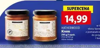 Lidl HATHERWOOD Krem 210g oferta