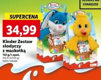 Lidl Kinder Zestaw słodyczy z maskotką 133 g/1 opak. oferta
