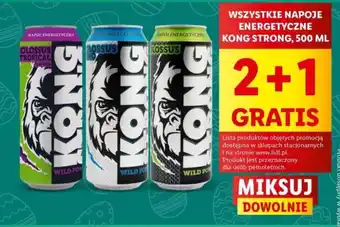 Lidl WSZYSTKIE NAPOJE ENERGETYCZNE KONG STRONG, 500 ML oferta