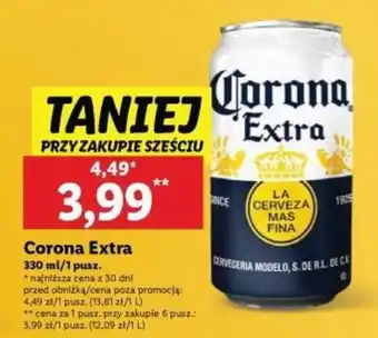 Lidl Corona Extra 330 ml/1 pusz. oferta