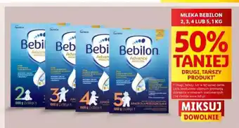 Lidl MLEKA BEBILON 2,3,4 LUB 5, 1 KG oferta