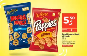 Dealz Chrupki Monster Munch lub Peppies 100 g oferta