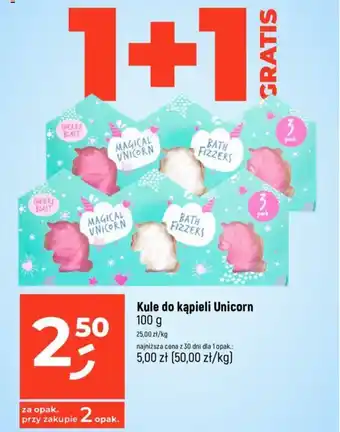 Dealz Kule do kąpieli Unicorn 100 g oferta