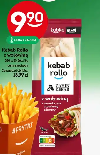 Żabka Kebab Zahir Kebab oferta